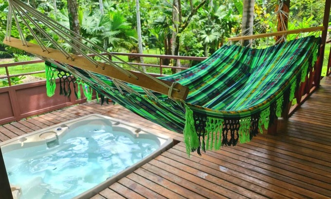 Cahuita House | Stunning holiday home with jacuzzi at Cahuita National Park. 3bed/3bath/AC