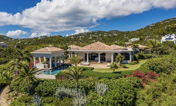 Estate Chocolate Hole and Great Cruz Bay House | Stunning Home with South Side Views