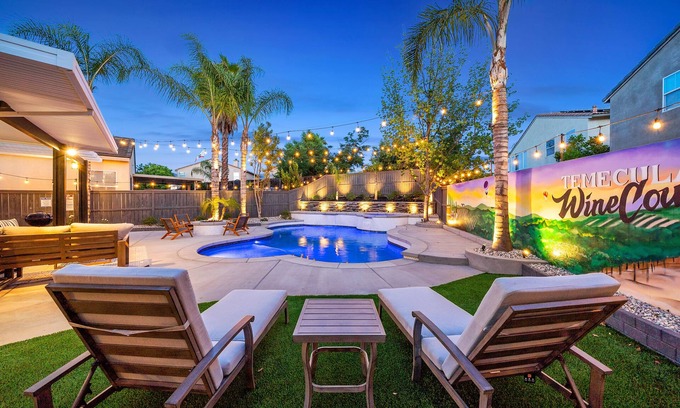 Winchester House | Stunning Mid Century Modern - Temecula Wine Country Oasis - Pool-Spa-Game Room-