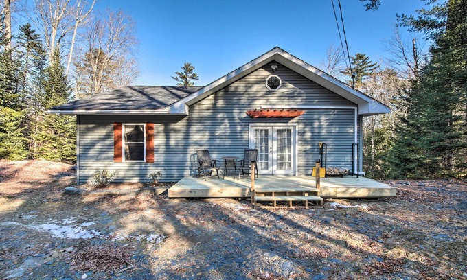 Monson House | Stunning Monson Getaway on the Water!