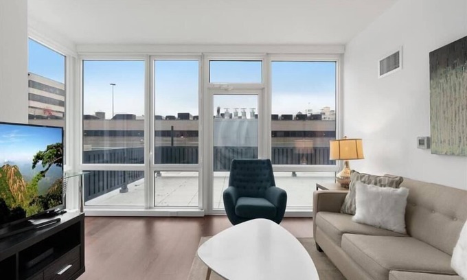 Sutton Place Apartment | Stunning new 1BR | Deck + Lounge | Upper East Side