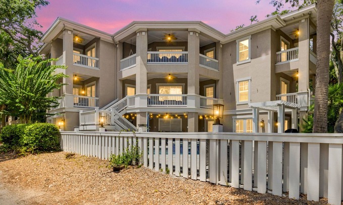 North Forest Beach House | STUNNING OCEANVIEW HOME WITH POOL, SPA, GAME ROOM & WALK TO COLIGNY, HILTON HEAD