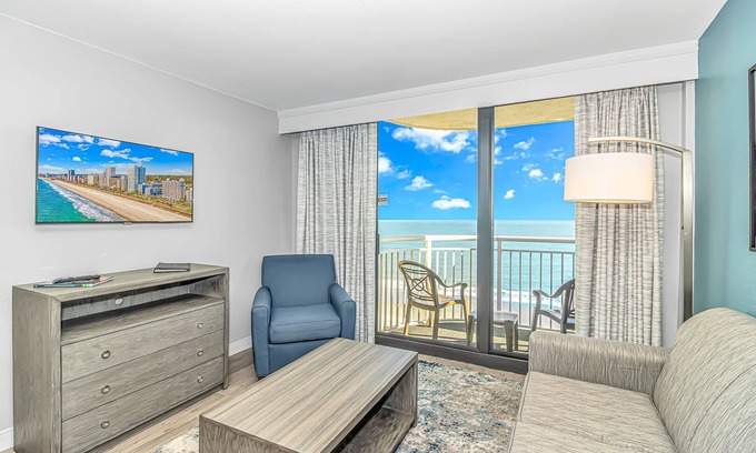 Myrtle Beach Condo | Stunning Oceanfront 2 Bedroom Suite- Sailfish Resort 1111