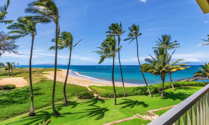 Kihei Condo | Stunning Oceanfront, 2BR/2BA, Gorgeous Ocean & Mt. Views, Premium A/C