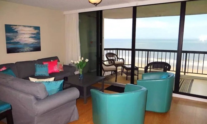 North Ocean City Condo | Stunning Oceanfront Condo! Huge balconies with amazing ocean and bay views!