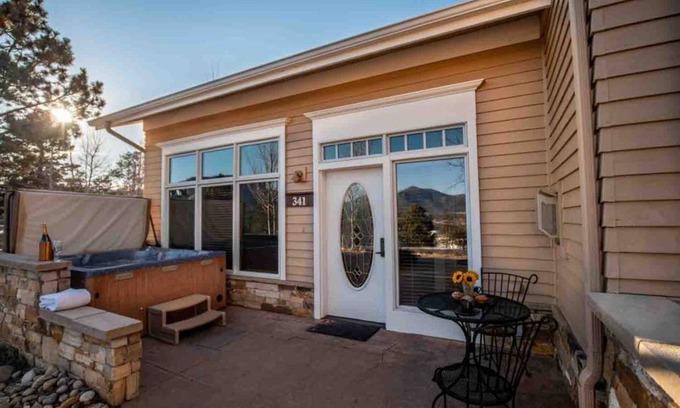 Stanley Hills Condo | Stunning one bedroom condo with steam shower, hot tub, and a private deck!