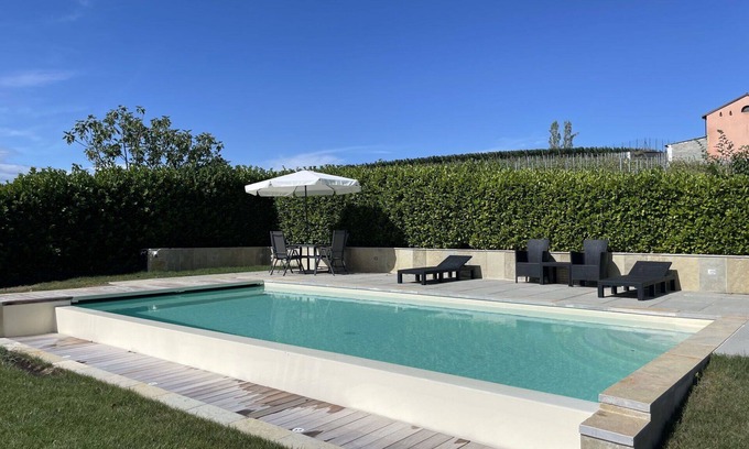 San Desiderio House | Stunning private villa for 6 guests with WIFI, private pool, A/C, TV, terrace and parking