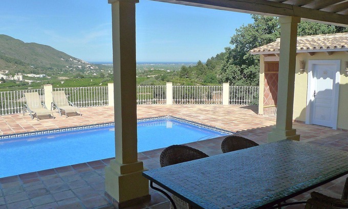 Adsubia House | Stunning private villa with private pool, A/C, WIFI, TV, terrace, panoramic view and parking