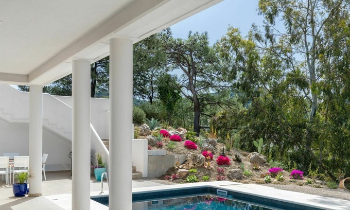 Pastida Villa | Stunning private villa with A/C, private pool, WIFI, TV, balcony, panoramic view and parking