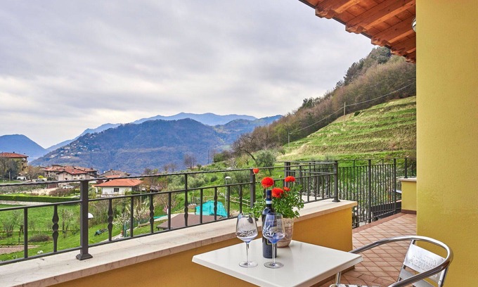 Tremosine House | Stunning private villa with WIFI, private pool, TV, terrace, panoramic view and parking