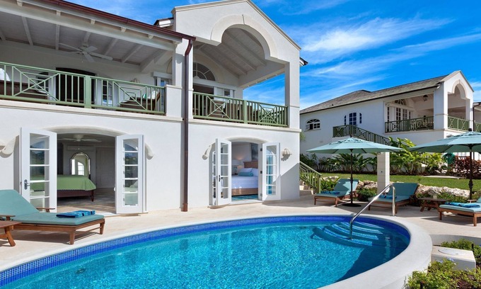 Merlin Bay House | Stunning Residence With Golf Course Views On Royal Westmoreland