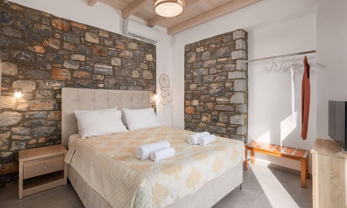 Prassonissi Villa | Stunning Rhodes | 4 Bedrooms | Villa Stone | Beautiful Sea Views & Private.