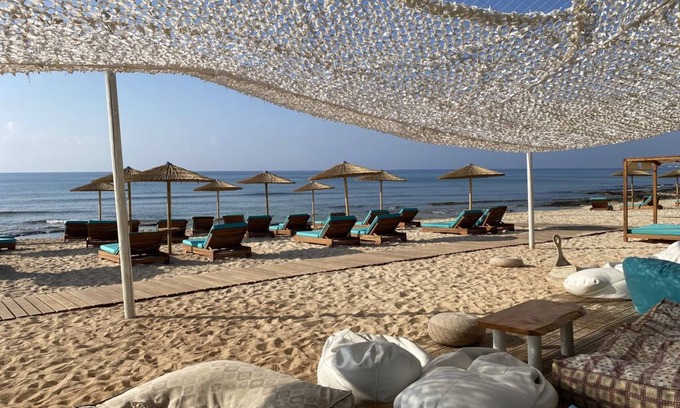 Oroklini Apartment | Stunning, spacious 2 bedrms & 2 bathrms apartment, sea & Oroklini village views