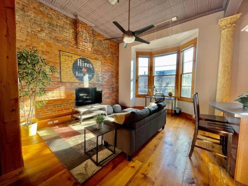 Cedar Falls Apartment | Stunning Studio Overlooking Main Street Parkade!