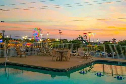 Midtown Ocean City House | Stunning Studio with community pool just steps to Beach and Boardwalk!