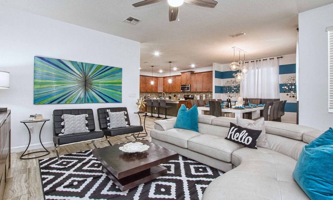 Kissimmee House | Stunning Vacation Villa with all the Amenities! Across from Clubhouse, Gameroom