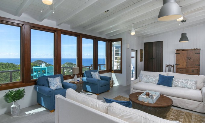 Monte Villa | Stunning Views, Peaceful Location, Large Pool & Minutes from Cruz Bay