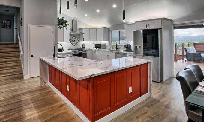 West University House | Stunning Views w Chef’s Kitchen | Modern Luxe
