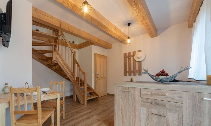 Straz nad Nezarkou House | Stunning villa for 5 people with WIFI, TV, terrace, pets allowed and parking