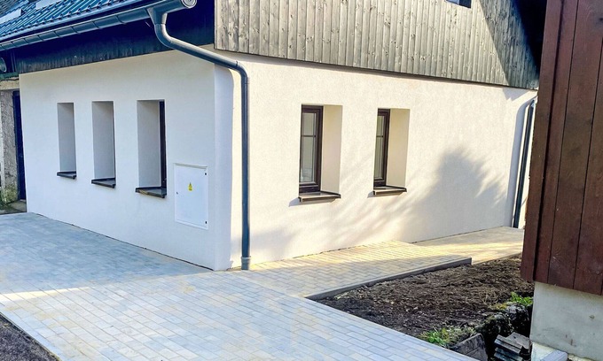 Bedrichov Villa | Stunning villa for 8 people with WIFI, TV and terrace