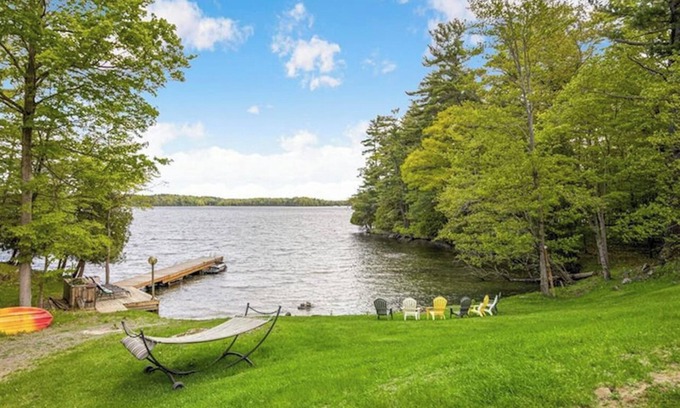 Rideau Lakes House | Stunning waterfront home nestled in a private bay on Opinicon Lake, pet friendly