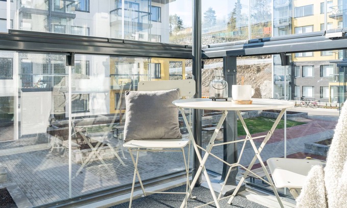 Tampere Apartment | Stylish 1br with balcony in new building