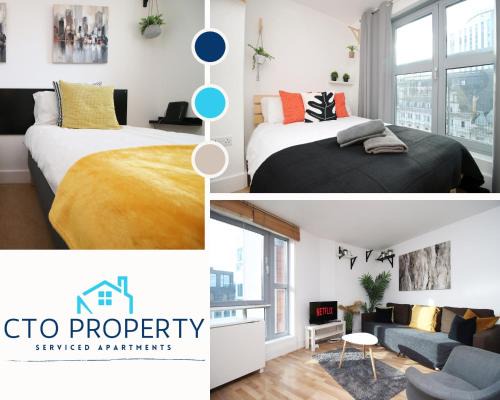 Castle Quarter Apartment | Stylish 2 Bed Flat in HEART of Cardiff City Centre