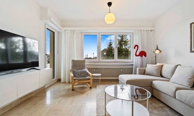 Limpertsberg Apartment | Stylish 2BR Apt in Limpertsberg, Near City Center