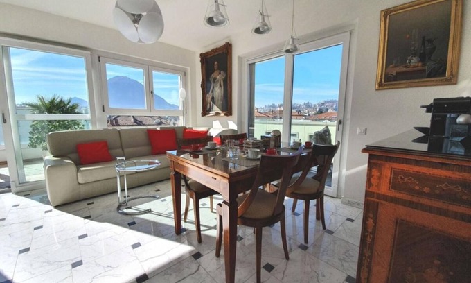 Lugano Apartment | Stylish and artistic two-bedroom apartment in the heart of Lugano - IL PARCO 2