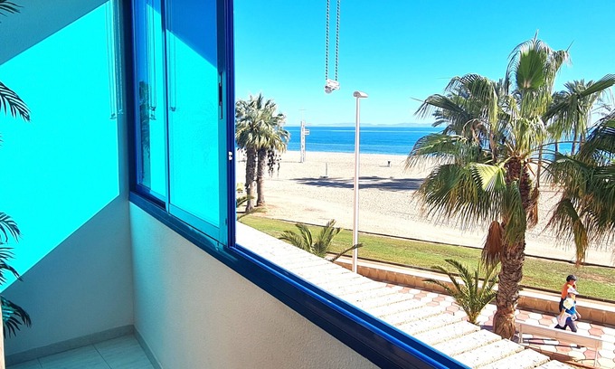 Roquetas de Mar Apartment | Stylish Apartments Medialuna 1ª Línea de Mar, AA, Wifi [100mbps]
