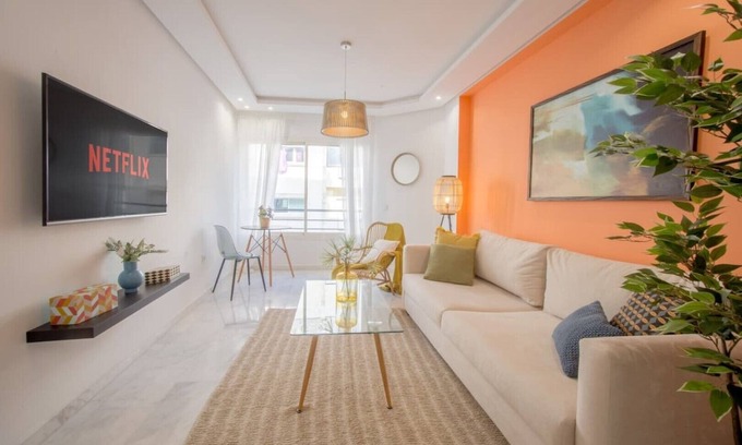 Agdal Apartment | ✰ Stylish Apt, Rabat AGDAL ✓ Parking & Fast Wifi