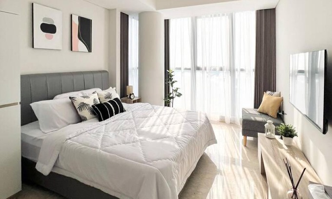 Pantai Indah Kapuk Apartment | Stylish Seaview 3 BR Condo at PIK