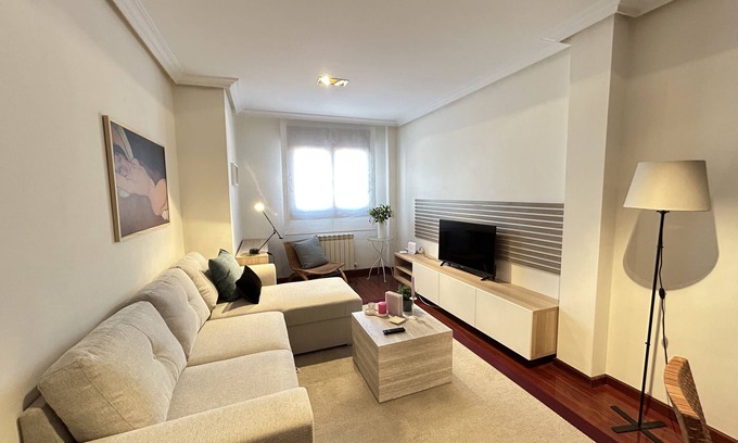 Centro y casco historico Apartment | Stylo-Apartment-Balcony-Private Bathroom