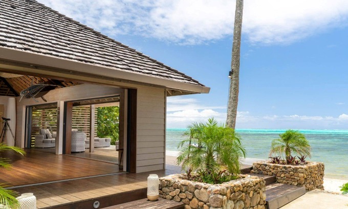 Moorea-Maiao House | Sublime lagoon-side haven of peace with private beach