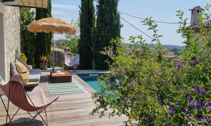 La Colle-sur-Loup House | Sublime Maison de Village Avec Piscine