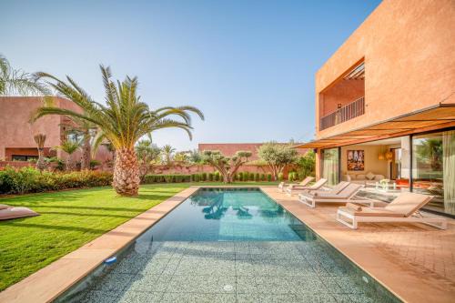 Tassoultante Villa | Sublime Villa Neuve Marrakech - Piscine Chauffée