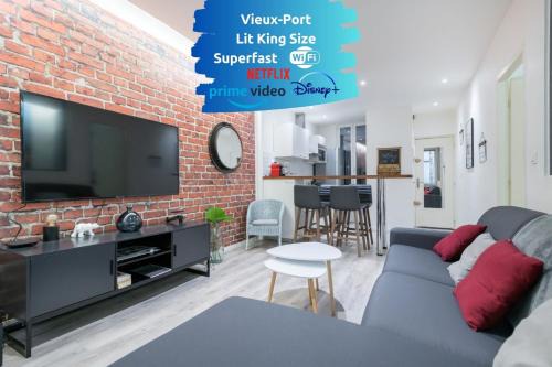 Opera Apartment | SUD PASSION - Fada Vieux Port - Calme - Linge de qualité - Lit king size - Fibre