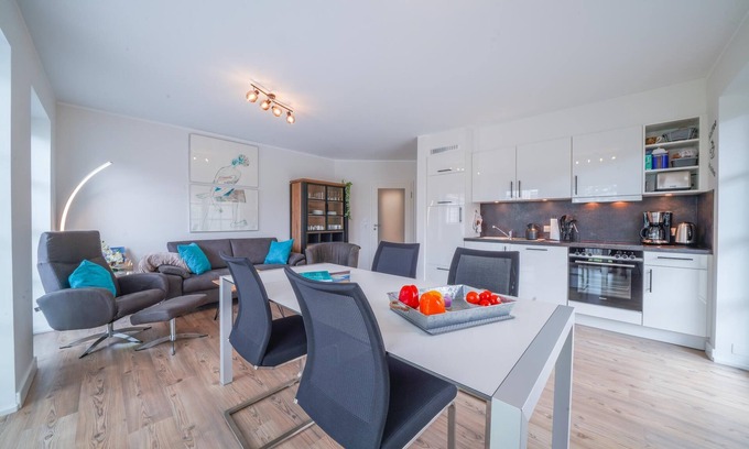 Borkum Apartment | Südstrand Hus - Holiday with dog - Appartement 2