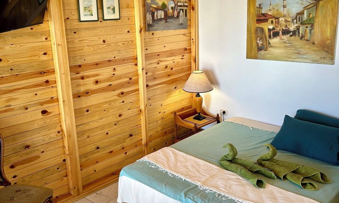 Hergla Apartment | Suite Deluxe en Bois
