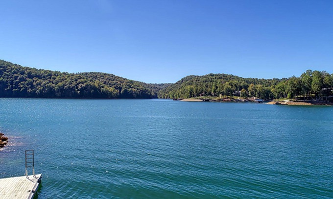 Big Creek House | Suits Us Too with its easy access to private dock on Norris Lake Big Creek