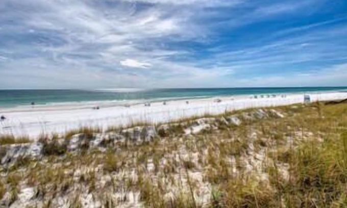 Fort Walton Beach - Destin Condo | Summer Breeze 108| Balcony Walks out to the Pool & Near the Beach