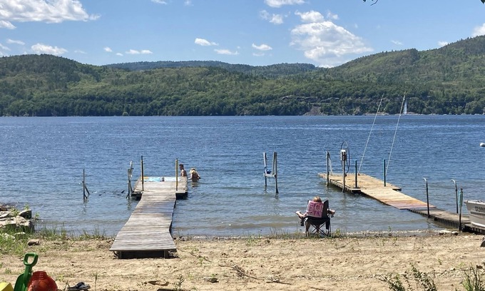Willsboro Cottage | Summer camp on the water w/dock on the bay, gas fireplace.