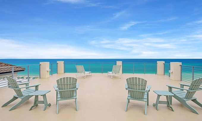 Miramar Beach House | Summer Dates Available! Amazing Gulf Front Home! Private Pool! Low-Speed Vehicle! 10 Adult Bikes!
