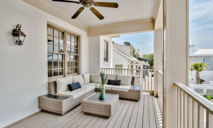 Rosemary Beach House | Summer Dates Available! Rosemary Beach! 4 Adult Bikes! Short Walk to the Beach!