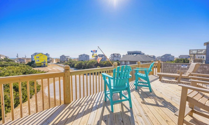 Frisco House | SUMMER SAVINGS - Oceanside Handicap Friendly w/Hot Tub, Elevator, Beach Nearby