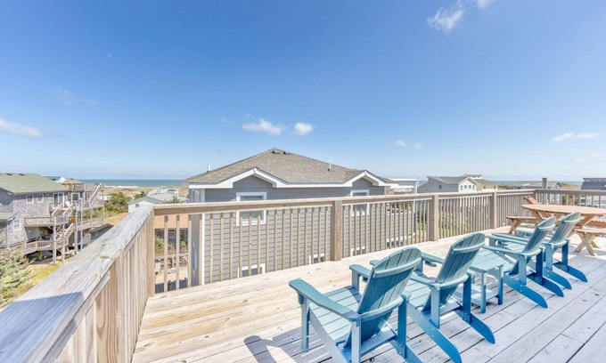 Avon House | SUMMER SAVINGS - Oceanview Dog Friendly w/Hot Tub, Cmty Pool, Tennis/Pickleball