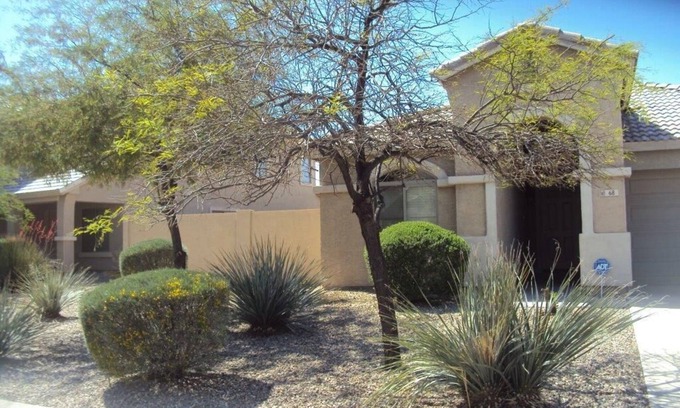 San Tan Valley House | *SUMMER SPECIALS* Scenic Golf Course 3 Bed Home w/Private Pool and Hot Tub