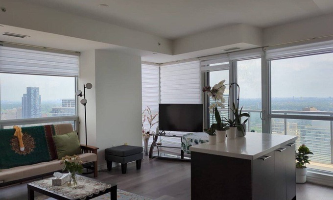 Bay Street Corridor Apartment | Summer Sublet Spacious 2 Bed + Office at Aura (College Park)