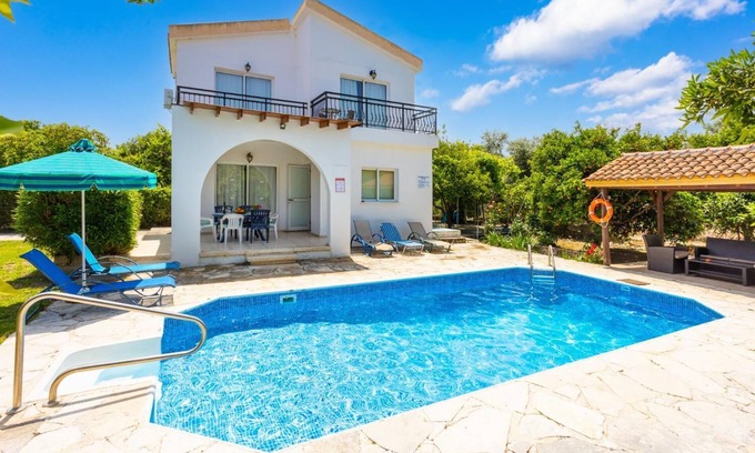 Polis Villa | Sun Beach Villa - Two Bedroom Villa, Sleeps 6