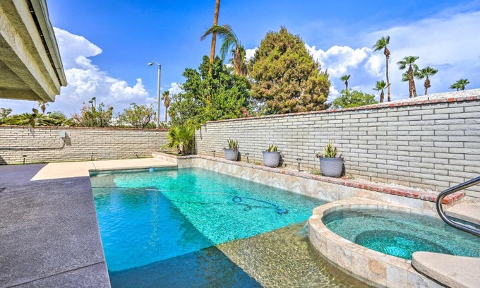Palm Desert House | Sun-Dappled Palm Desert Retreat with Pool and Spa